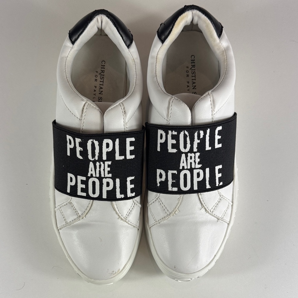 Christian Siriano ‘People are People’ Sneakers - Picture 3 of 12